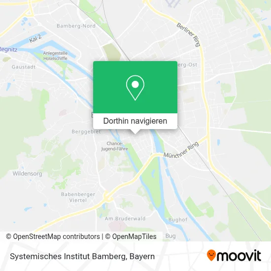 Systemisches Institut Bamberg Karte