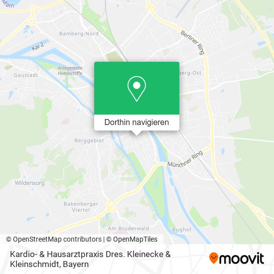 Kardio- & Hausarztpraxis Dres. Kleinecke & Kleinschmidt Karte