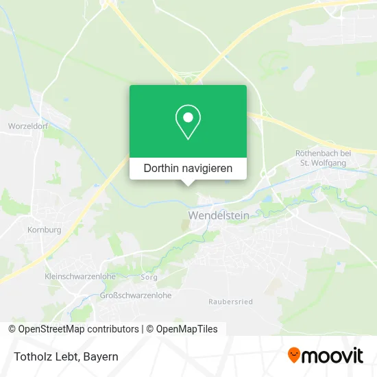 Totholz Lebt Karte