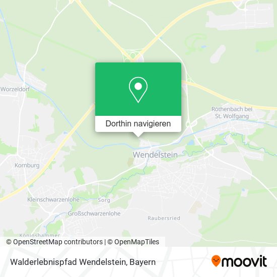Walderlebnispfad Wendelstein Karte