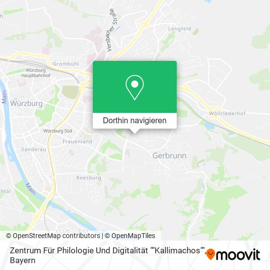 Zentrum Für Philologie Und Digitalität ""Kallimachos"" Karte