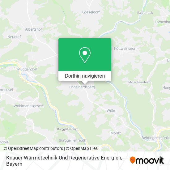 Knauer Wärmetechnik Und Regenerative Energien Karte