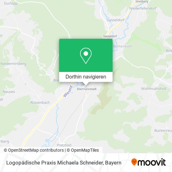 Logopädische Praxis Michaela Schneider Karte