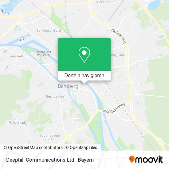 Deephill Communications Ltd. Karte
