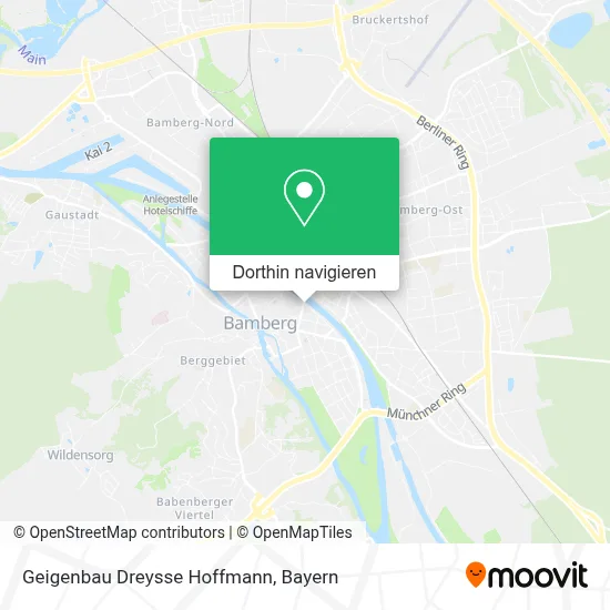 Geigenbau Dreysse Hoffmann Karte