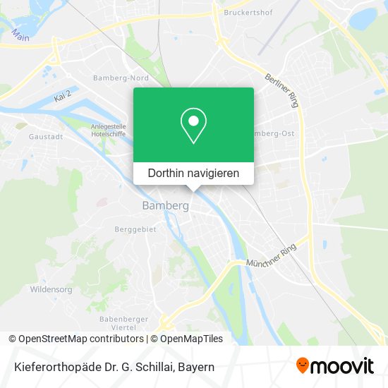 Kieferorthopäde Dr. G. Schillai Karte