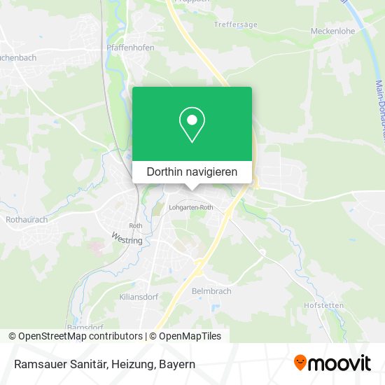 Ramsauer Sanitär, Heizung Karte