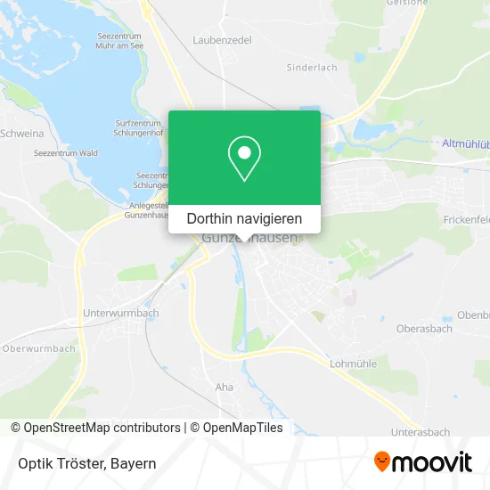 Optik Tröster Karte
