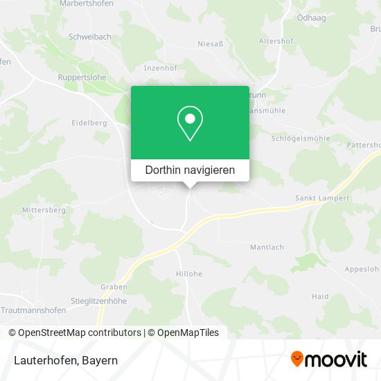 Lauterhofen Karte