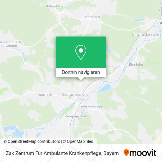 Zak Zentrum Für Ambulante Krankenpflege Karte