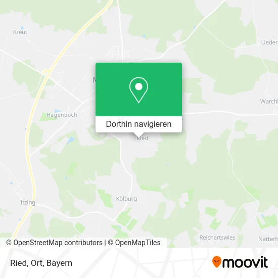 Ried, Ort Karte