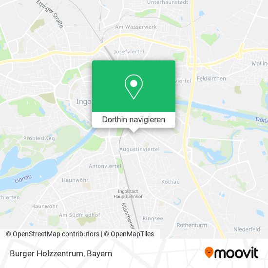 Burger Holzzentrum Karte