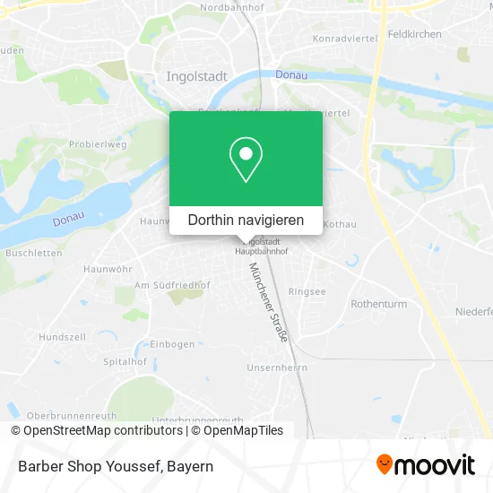 Barber Shop Youssef Karte