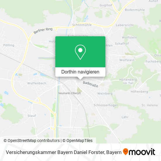 Versicherungskammer Bayern Daniel Forster Karte