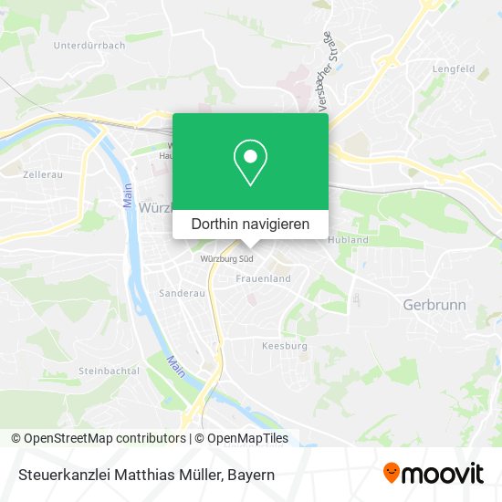 Steuerkanzlei Matthias Müller Karte