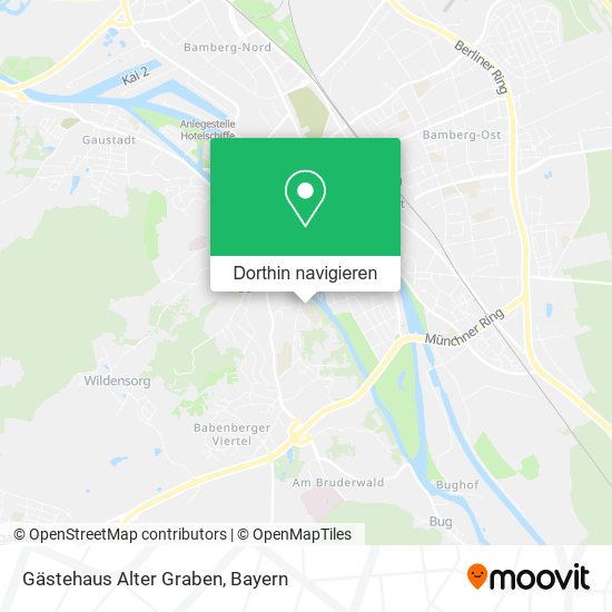Gästehaus Alter Graben Karte