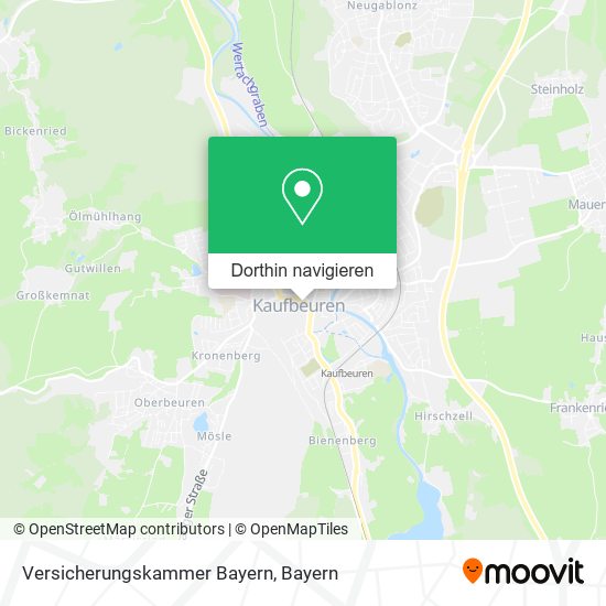 Versicherungskammer Bayern Karte