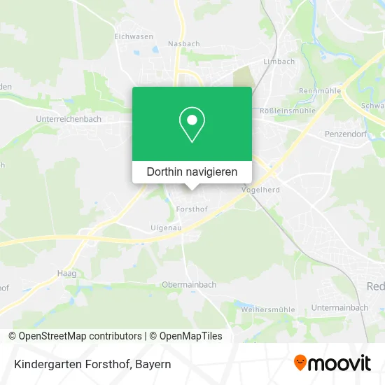 Kindergarten Forsthof Karte