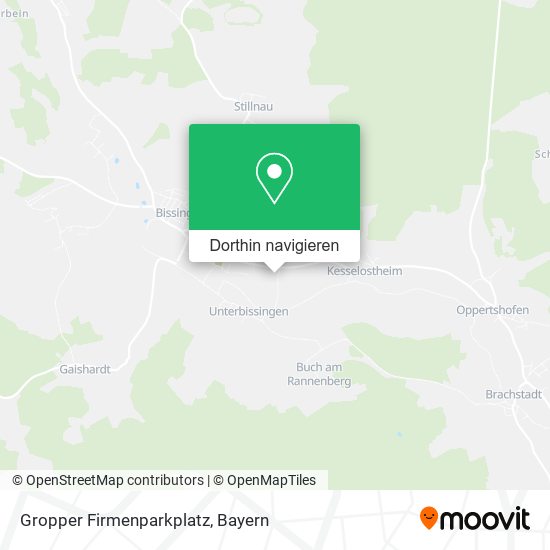 Gropper Firmenparkplatz Karte