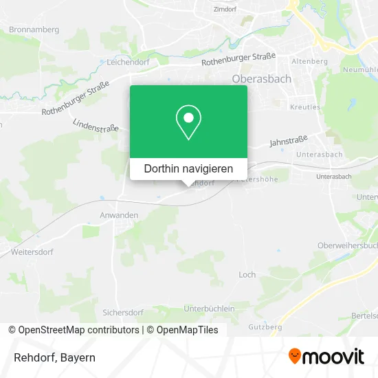 Rehdorf Karte