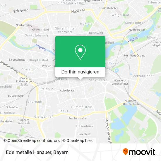 Edelmetalle Hanauer Karte