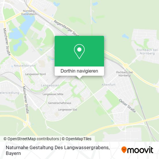 Naturnahe Gestaltung Des Langwassergrabens Karte