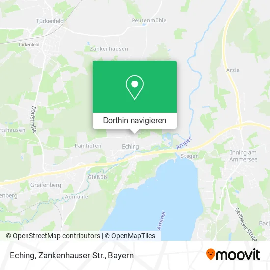 Eching, Zankenhauser Str. Karte