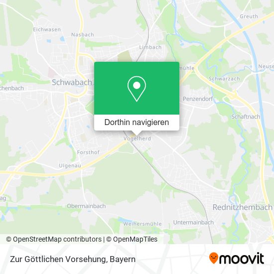 Zur Göttlichen Vorsehung Karte