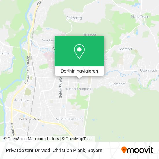 Privatdozent Dr.Med. Christian Plank Karte