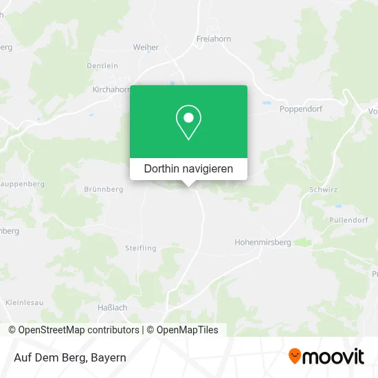 Auf Dem Berg Karte
