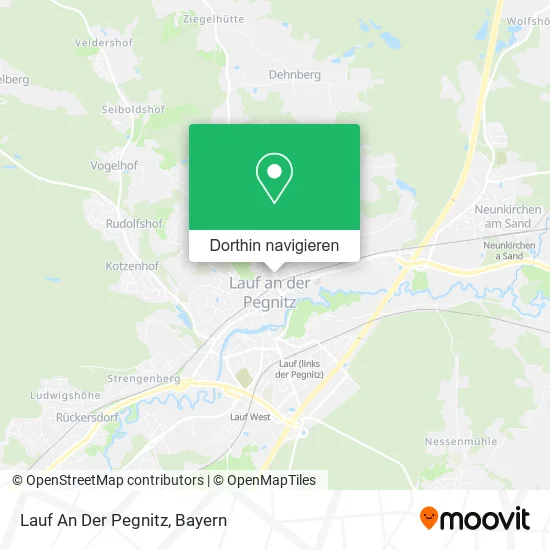 Lauf An Der Pegnitz Karte
