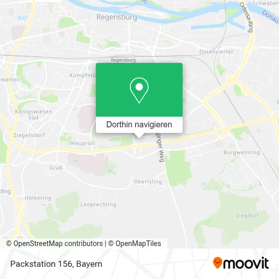 Packstation 156 Karte