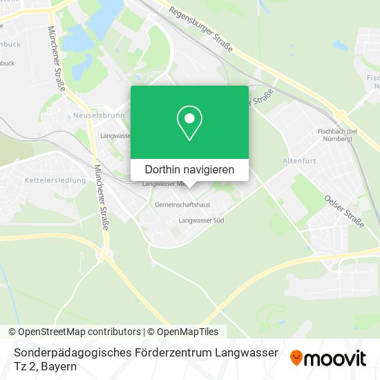 Sonderpädagogisches Förderzentrum Langwasser Tz 2 Karte