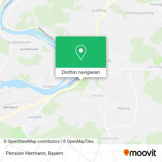 Pension Hermann Karte