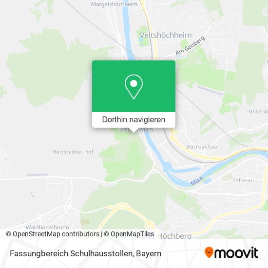 Fassungbereich Schulhausstollen Karte