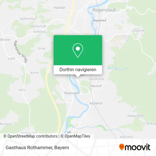 Gasthaus Rothammer Karte