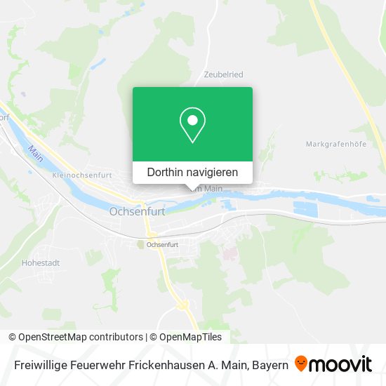 Freiwillige Feuerwehr Frickenhausen A. Main Karte