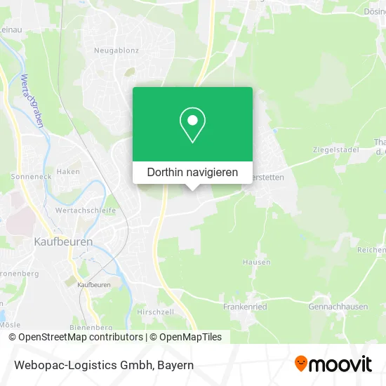 Webopac-Logistics Gmbh Karte