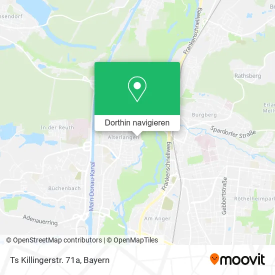 Ts Killingerstr. 71a Karte
