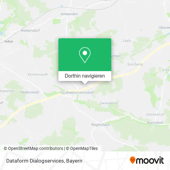 Dataform Dialogservices Karte