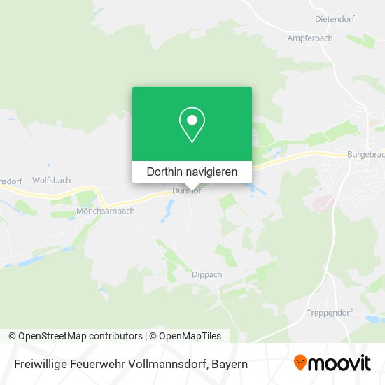 Freiwillige Feuerwehr Vollmannsdorf Karte