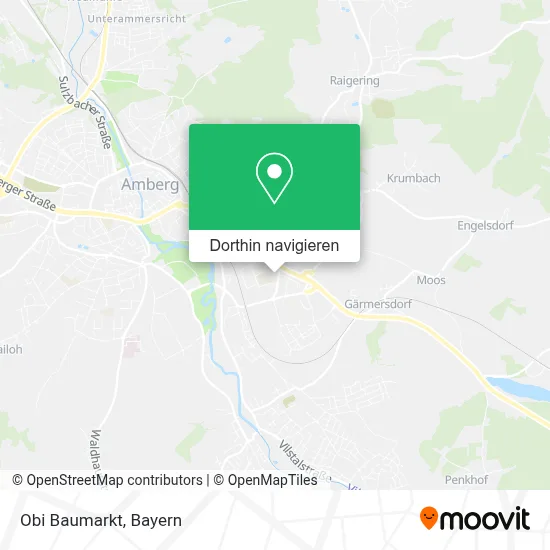 Obi Baumarkt Karte