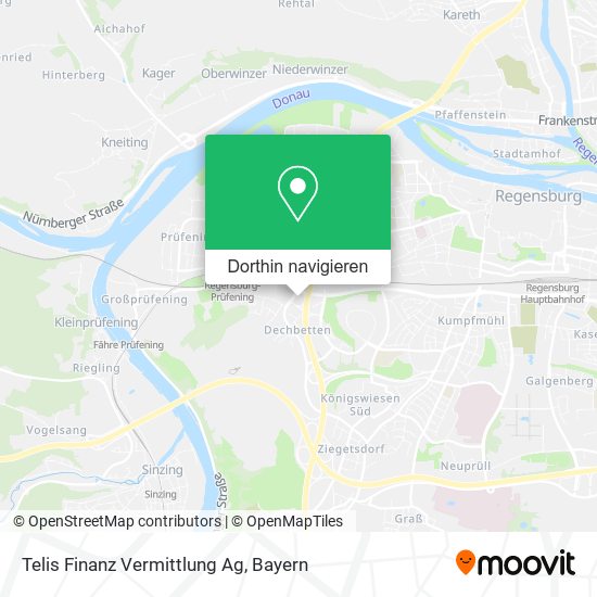 Telis Finanz Vermittlung Ag Karte