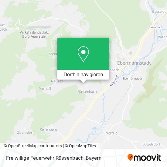 Freiwillige Feuerwehr Rüssenbach Karte