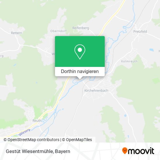Gestüt Wiesentmühle Karte