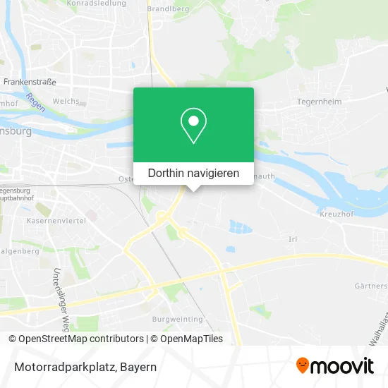 Motorradparkplatz Karte