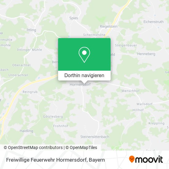 Freiwillige Feuerwehr Hormersdorf Karte