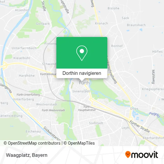 Waagplatz Karte