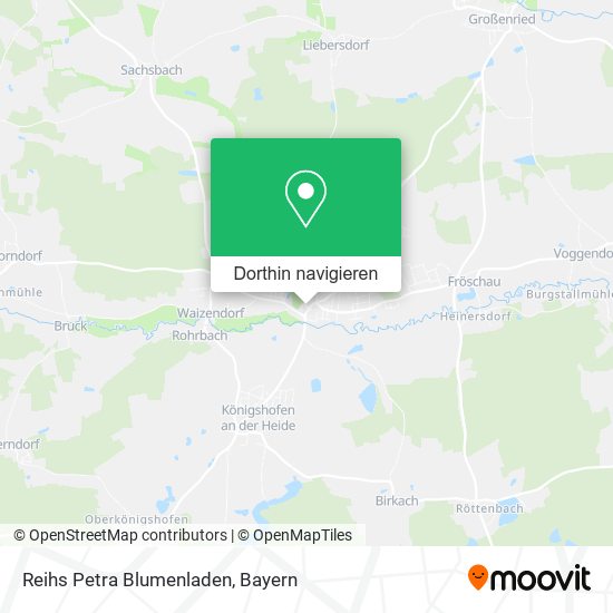 Reihs Petra Blumenladen Karte