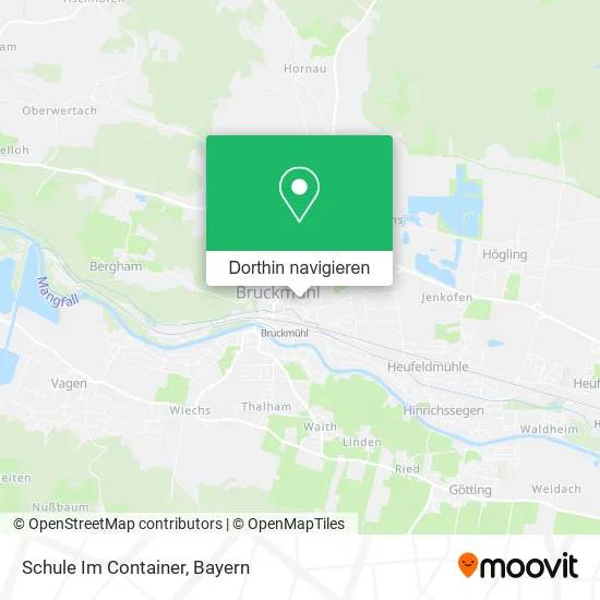 Schule Im Container Karte